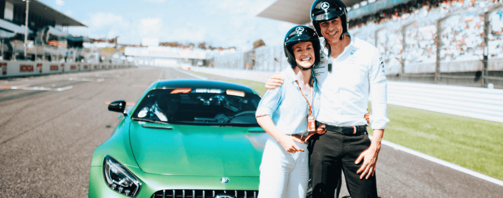 Interview de Susie et Toto Wolff